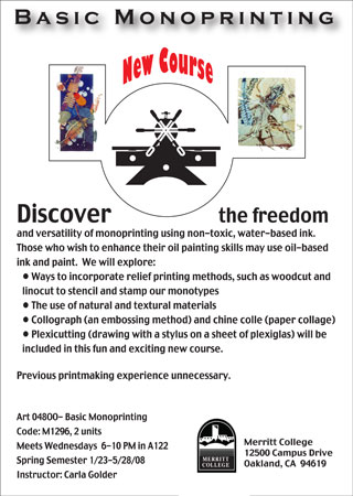 nonoprinting flyer